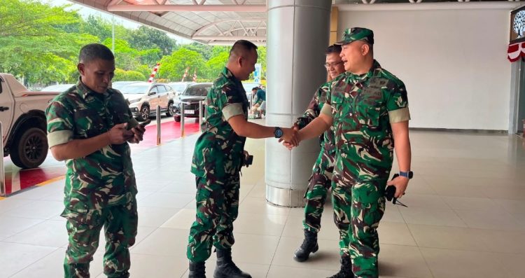 Kunjungan Tim Wasev Perkuat Sinergi Pelaksanaan TMMD ke-129 Kodim 0418/Palembang