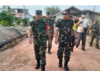Katim Wasev TMMD Tinjau Pembangunan Jalan 750 Meter, Pastikan Jadi Akses Baru bagi Warga Talang Jambe