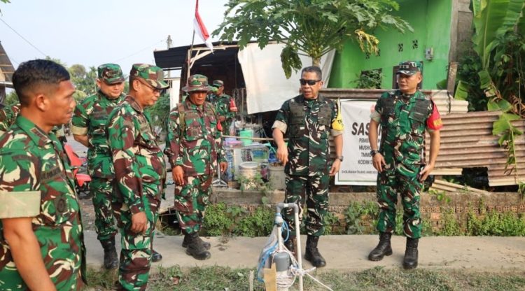 Katim Wasev Pastikan Sumur Bor TMMD Ke-129 Siap Layani Kebutuhan Air Bersih Warga