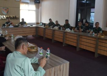 Katim Wasev Apresiasi Kemajuan Pelaksanaan TMMD Ke-129 Kodim 0418/Palembang