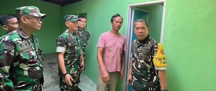 Katim Wasev Pastikan Rehab RTLH Bapak Karyo Berjalan Sesuai Standar Kualitas