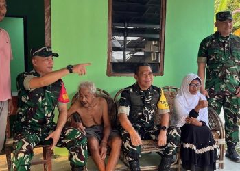 Katim Wasev Apresiasi Kinerja Satgas Rehab RTLH TMMD Ke-129