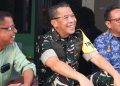 Senyum Warga Iringi Kunjungan Ketua Tim Wasev di Lokasi TMMD Kodim 0418/Palembang