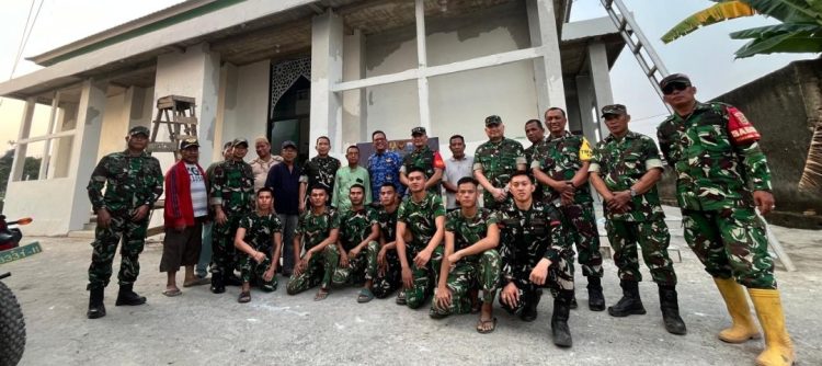 Kunjungan Ketua Tim Wasev Bangkitkan Semangat Satgas TMMD Menuntaskan Pembangunan