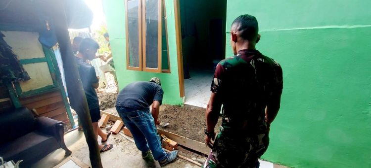 Rehab RTLH Jadi Bukti Kepedulian TMMD ke-129 terhadap Kesejahteraan Warga