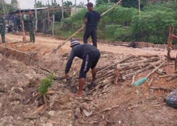 Hari Ke-24 Kejar Penyelesaian, Satgas TMMD ke-129 Tetap Jaga Kualitas Jalan 750 Meter
