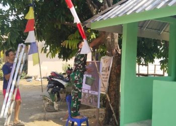 Hari Ke-24 Kejar Penyelesaian, Satgas TMMD ke-129 Tetap Perhatikan Detail Pos Kamling