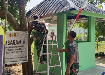 Pos Kamling TMMD ke-129 Hampir Rampung, Diharapkan Perkuat Keamanan Lingkungan