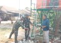 Satgas TMMD ke-129 Cek Air dan Tower Tandon Sumur Bor di Musholah Hidayatullah