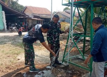 Bukan Sekadar Dibangun, Hari Ke-25 Satgas TMMD Pastikan Sumur Bor Mushola Hidayatullah Berfungsi Optimal