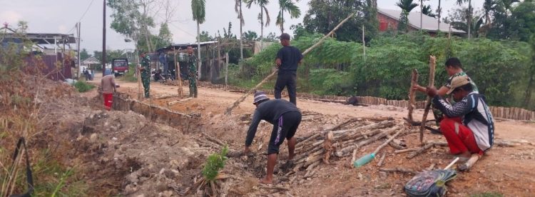 Dibangun untuk Jangka Panjang, Satgas TMMD Jaga Kualitas Jalan 750 Meter