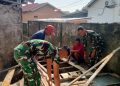 Masuk Tahap Penyempurnaan, Satgas TMMD Finishing Mushola Baitul Maghfurin