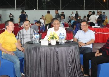 Semarak HUT ke-81 RI, Pegawai Rutan Palembang Ikuti Lomba Catur dan Gaple Antarpegawai
