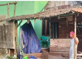 Dari Kandang Sapi yang Menjadi Rumah, Penantian Sriyanti Sejak Tahun 1987 untuk Hunian yang Layak Akhirnya Terealisasi Dari Program TMMD Kodim 0418/Palembang 