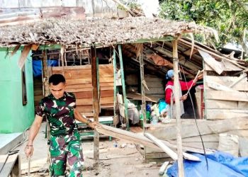 Tak Sekadar Cepat Selesai, Satgas TMMD Perhatikan Detail RTLH Ibu Sriyanti