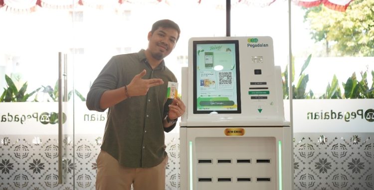 Pegadaian Kanwil III Sumbagsel Hadirkan ATM Emas, Transaksi Emas Kini Semakin Mudah dan Praktis