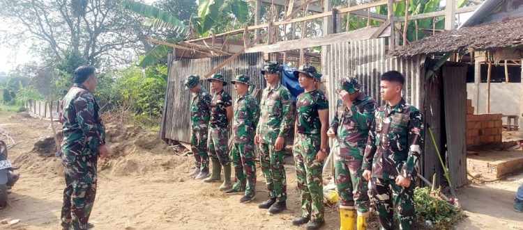 TMMD ke-129, Apel Pagi Jadi Bekal Satgas Sebelum Finishing Sejumlah Sasaran
