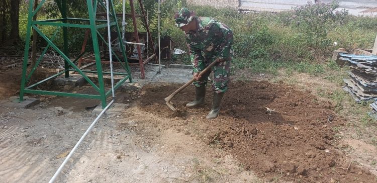 Jelang Penutupan TMMD, Sumur Bor Mushola Hidayatullah Rampung, Warga Tak Lagi Khawatir Kebutuhan Air