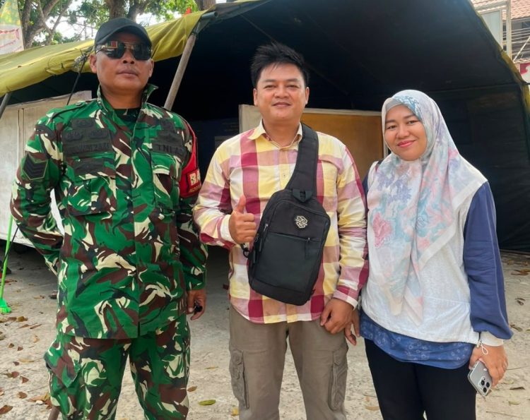 Bukan Sekadar Publikasi, Konten Kreator Paski Ikut Ceritakan Perjuangan Satgas TMMD ke-129