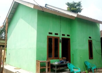 TMMD KE-129 KODIM 0418/PALEMBANG, REHABILITASI RTLH IBU SRIYANTI MASUK TAHAP FINISHING
