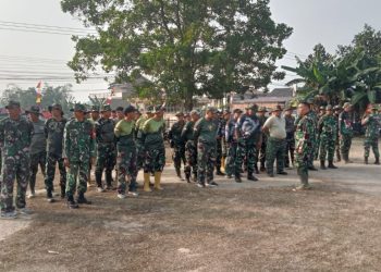 Dansatgas TMMD Ke-129 Kodim 0418 Palembang Ingatkan Satgas Tetap Fokus hingga Penutupan