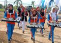 Menjelang Penutupan TMMD ke-129, Drum Band Binaan Kodim 0418 Palembang Intensif Berlatih