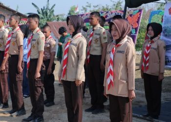 Penutupan TMMD ke-129 Kodim 0418 Palembang Dihadiri Pramuka Binaan Kodim 0418/Palembang