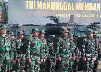 Sebulan Mengabdi , TMMD ke-129 Kodim 0418/ Palembang Tuntaskan Beragam Pembangunan