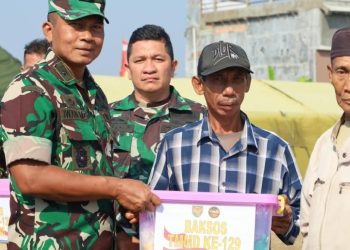 Penutupan TMMD ke-129 Kodim 048/18 Palembang Diwarnai Bakti Sosial untuk Masyarakat