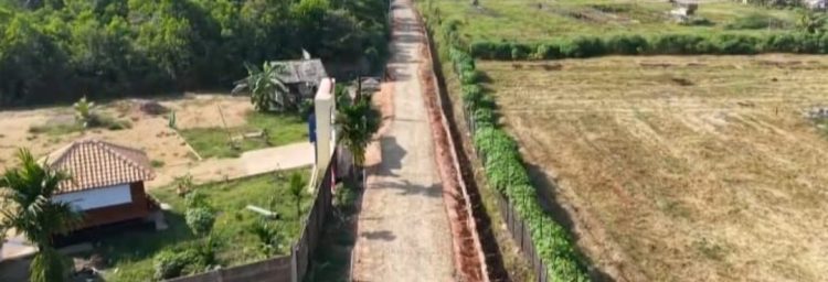 Jalan 750 Meter Rampung 100 Persen, Kini Kendaraan Roda Empat Bisa Melintas