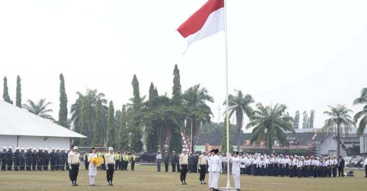 Semangat Kemerdekaan Dari Bumi Sriwijaya, Perwira Kilang Plaju Gelorakan Upacara HUT ke-81 RI