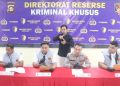 Polda Sumsel Bongkar Jaringan Solar Subsidi, 5.350 Liter Diamankan dari Gudang Penampungan di Palembang