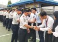 Apel Perdana Kepala Rutan Kelas I Palembang, Aris Supriyadi: Jaga Marwah dan Nama Baik Kementerian Imigrasi dan Pemasyarakatan