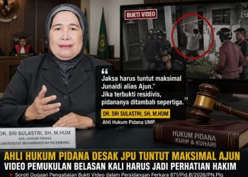 Sri Sulastri: JPU Harus Tuntut Maksimal Ajun, Video Pemukulan Belasan Kali Wajib Diuji