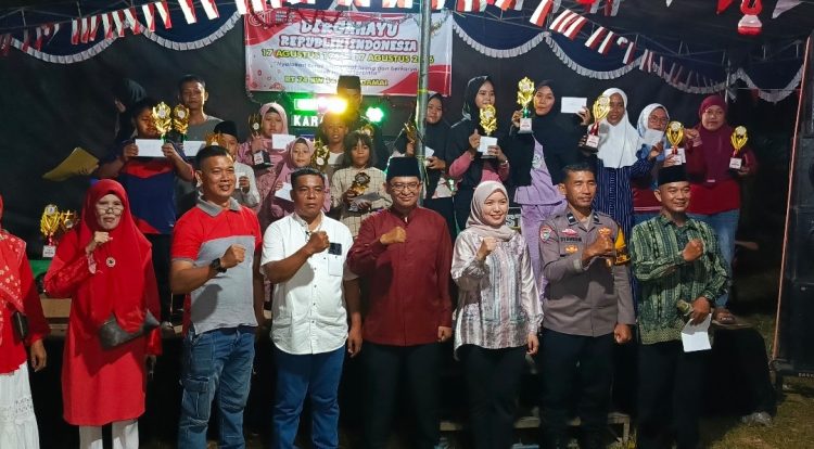 Ahmad Furqon Mujaddid dan Sakilah Juara Baca Al Fatihah Anak-anak Peringatan 81 Tahun Indonesia Merdeka