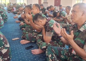 Lanud Smh Gelar Sholat Istisqo dan Doa Bersama Semoga Segera Turun Hujan Karena Sudah Lama Kemarau Panjang di Sumsel