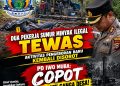 Tewaskan dua orang pekerja sumur minyak Pengeboran Baru PD IWO MUBA: Tangkap JYA Pemilik sumur, Tangkap UZR pemilik Lahan dan Copot Kapolsek Sanga Desa