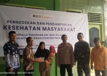 PTBA Kertapati Port Perkuat Pendampingan Kesehatan Ibu dan Anak di Wilayah Ring 1