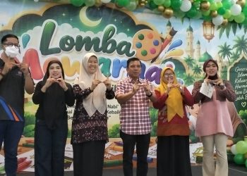 Greebel Gelar Lomba Mewarnai di PTC Palembang, 300 Anak Tunjukkan Kreativitas