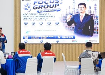 Tingkatkan Kinerja Operasi dan Efisiensi Energi, Kilang Plaju Gelar FGD KBC Study Phase 2 – Process Optimization & Energy Efficiency
