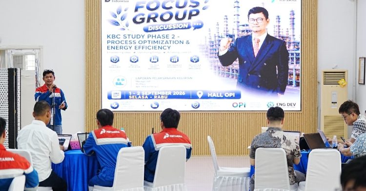 Tingkatkan Kinerja Operasi dan Efisiensi Energi, Kilang Plaju Gelar FGD KBC Study Phase 2 – Process Optimization & Energy Efficiency