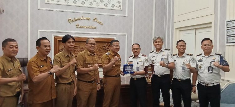 Pererat Sinergi, Kepala Rutan Kelas I Palembang Audiensi dengan Pemerintah Kota Palembang