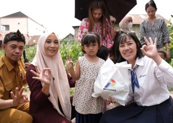 Dukung Tumbuh Kembang Anak Desa Sungai Rebo, Kilang Plaju Kembali Salurkan Paket PMT Untuk Anak-Anak di Posyandu Asparagus