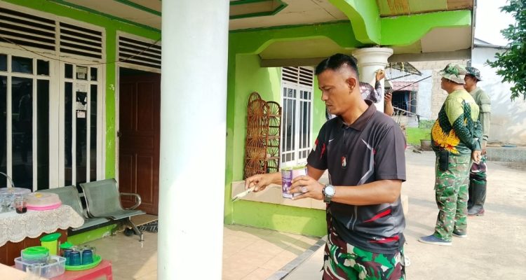 Kodim 0418/Palembang Rehab Panti Asuhan Darul Hijrah, Perbaikan Fasilitas Terus Dikebut