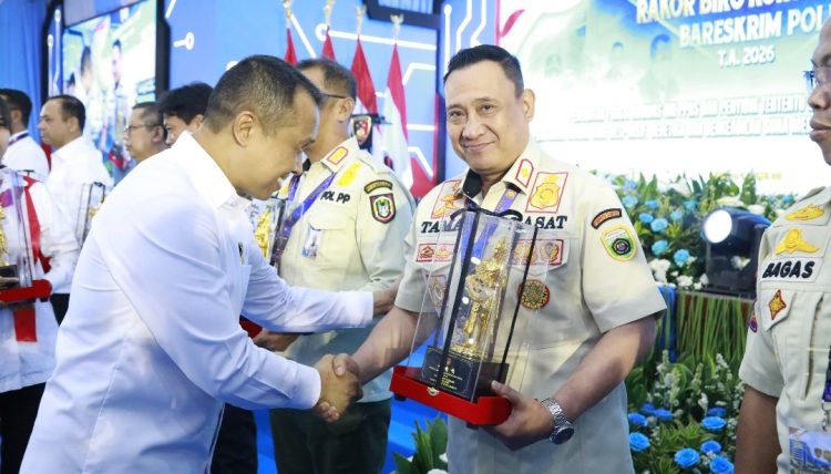 Kinerja Satpol PP Sumsel Diapresiasi Bareskrim Polri, Raih Predikat Terbaik Zona Barat