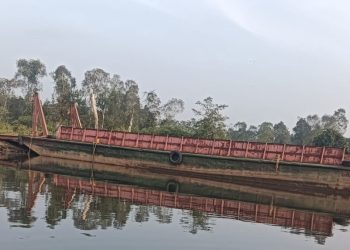 Akses sungai Burung ditutup Tongkang PT BMH,Jadi Sorotan Tajam ! Pemerintah Dan APH Jangan Tutup Mata