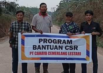 PT CCL Kembali Wujudkan Komitmen Perbaiki Jalan Penghubung B2-Mekar Jadi-Bentayan