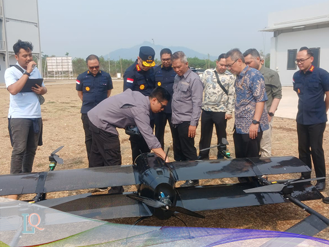 Uji Coba Drone ITB