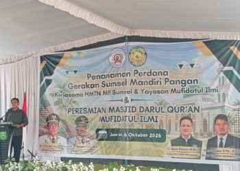 Ponpes Darul Quran Mufidatul Ilmi Menjadi Pilot Projek Penanaman Perdana GSMP, Ini Yang Disampaikan