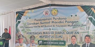 Ponpes Darul Quran Mufidatul Ilmi Menjadi Pilot Projek Penanaman Perdana GSMP, Ini Yang Disampaikan